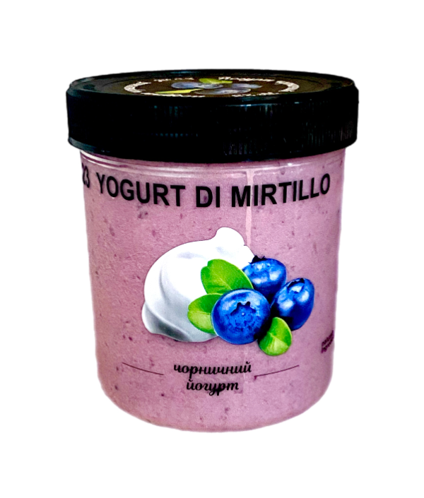 Морозиво La Gelateria italiana Чорничний йогурт 330 г - фото