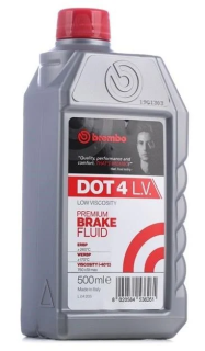 Тормозная жидкость Brembo DOT 4 L.V., 500 мл (L 04 205) - фото
