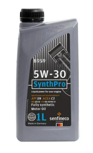 Моторна олива Senfineco SynthPro 5W-30 LA (RSL-LA), 1 л - фото