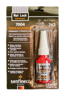 Фіксатор різьби червоний 25 г Threadlocker - фото