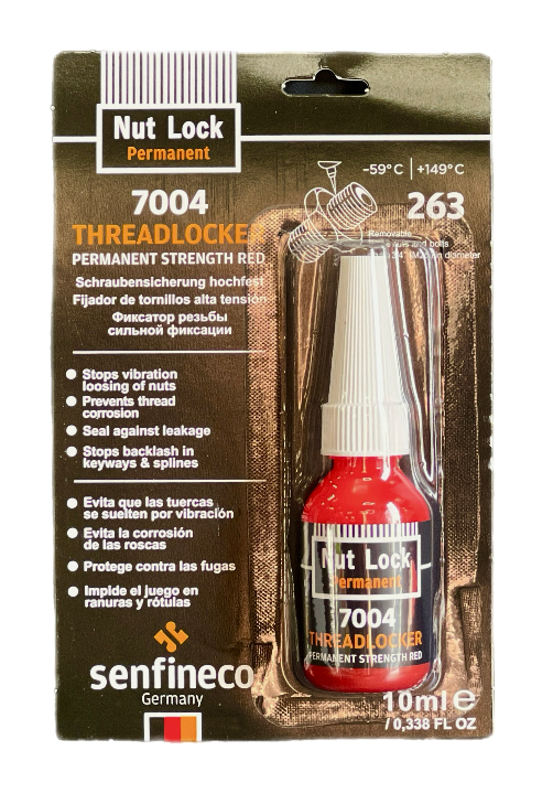 Фиксатор резьбы красный 25 г Threadlocker - фото