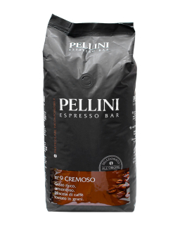 Кава в зернах Pellini Espresso Bar № 9 Cremoso, 1 кг (50/50) - фото