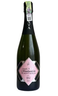 Вино ігристе Cava Tentacion Brut Rose 0,75 л (рожеве, сухе, Іспанія) - фото