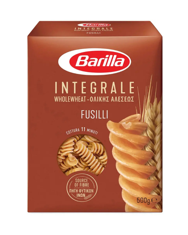 Макарони BARILLA Integrale FUSILLI 500г - фото