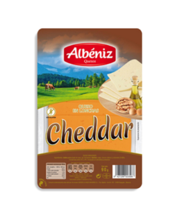 Сыр Чеддер 45% 65 гр TM"Albenis" - фото