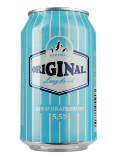 Напиток слабоалкогольный Hartwall Original Gin & Grapefruit джин & грейпфрут 5,5% 0,33 л - фото
