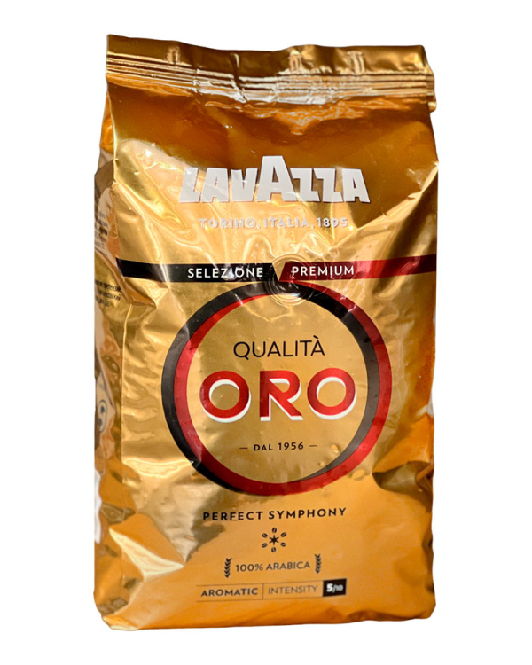 Кава в зернах Lavazza Qualita ORO, 1 кг (100% арабіка) (8000070020559) - фото