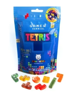 Желейки Powerbears Tetris Gummies 125г - фото