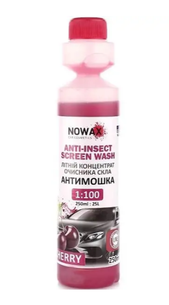 Омивач скла літній концентрат Anti Insekt Screen Wash Cherry, 250 мл - фото