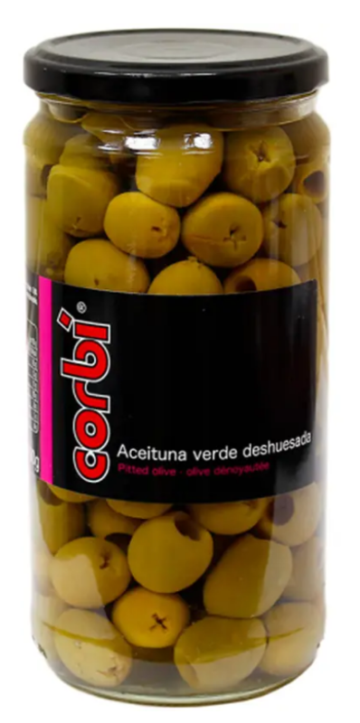 Оливки Corbi без кісточки 700 г - фото