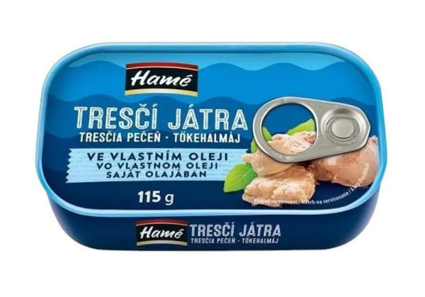 НАМЕ Печінка тріски 115г ж/б - фото