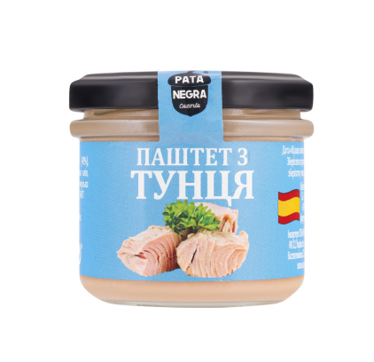 Паштет з тунця 110 г TM PATA NEGRA - фото