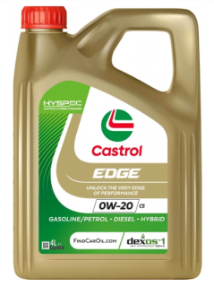 Олива моторна CASTROL EDGE C5 0W-20, 4 л - фото