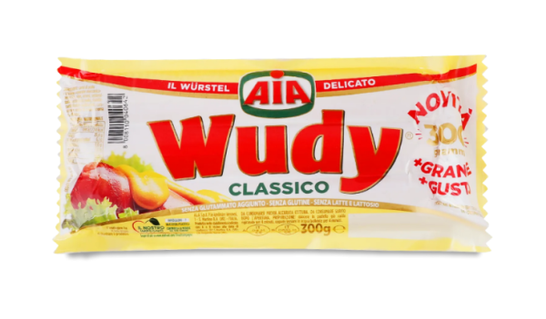 Сосиcки AIA Wudy Classico 300г, 15шт/ящ - фото