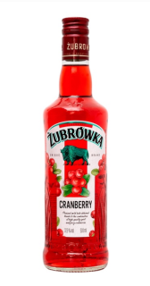 Лікер Zubrowka Cranberry 37,5% 0,5л, 15шт/ящ - фото