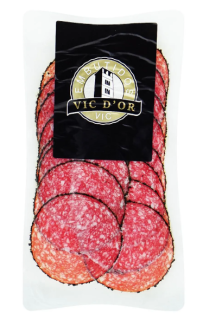 Ковбаса салямі Vic D’or, нарізка, 80 г - фото