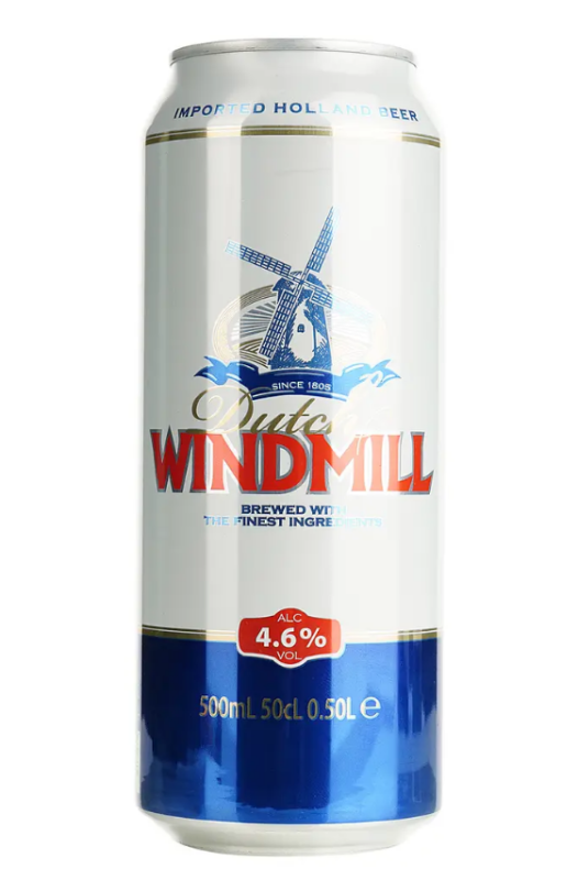 Пиво Dutch Windmill світле фільтроване 4,6% 0,5 л - фото