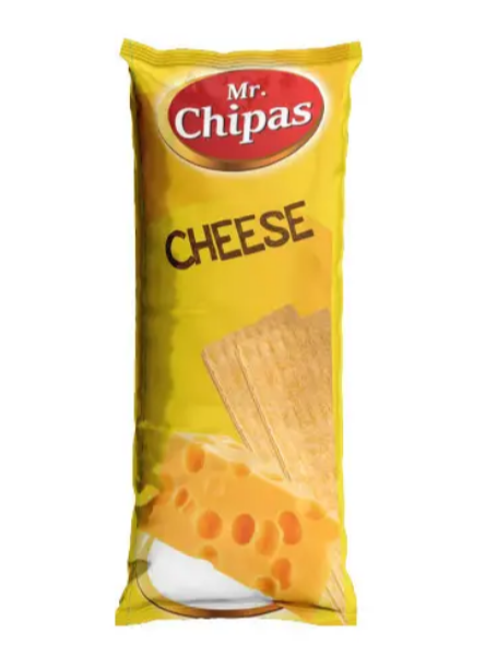 Чіпси Mr. Chipas Cheese, сир, 75г, 20 шт/ящ - фото