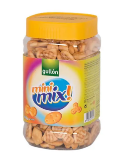 Печиво GULLON крекер Mini Mix, 350г, 12шт/ящ - фото