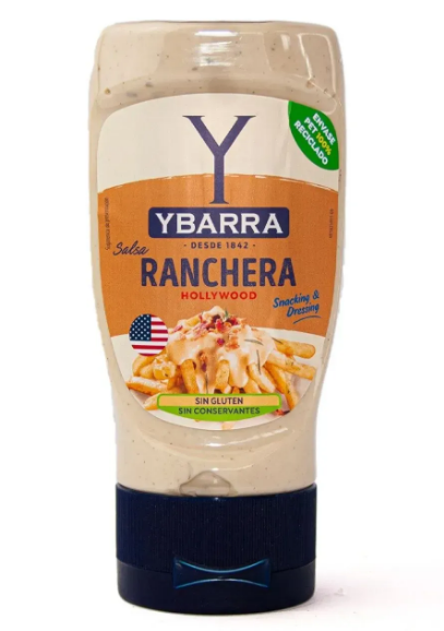 Соус Ybarra Salsa Ranchera Hollywood 250 мл - фото