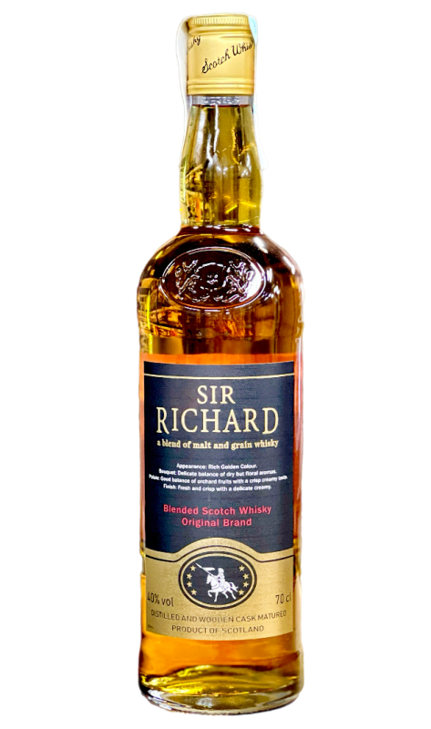 Віскі SIR RICHARD 40% 0,7 л - фото