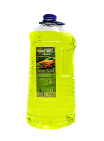Омивач скла зимовий Master Cleaner Цитрус 4 л - фото