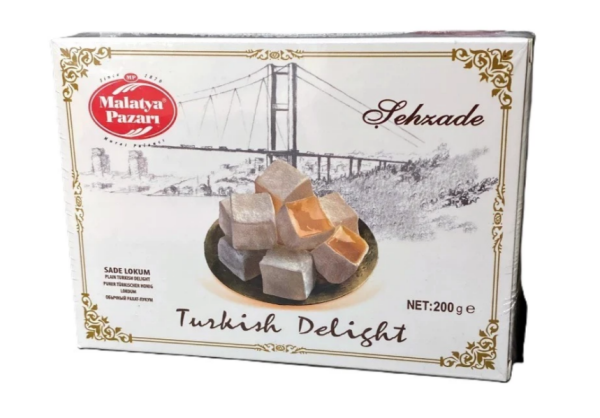 Malatya Pazari Шехзаде рахат-лукум обыкновенный, 200г - фото