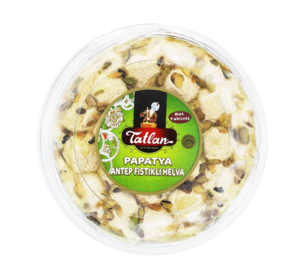 Tatlan Тахинная халва фисташковая в форме сот 300г - фото