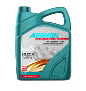 Олива моторна ADDINOL ECONOMIC 020 5л - фото