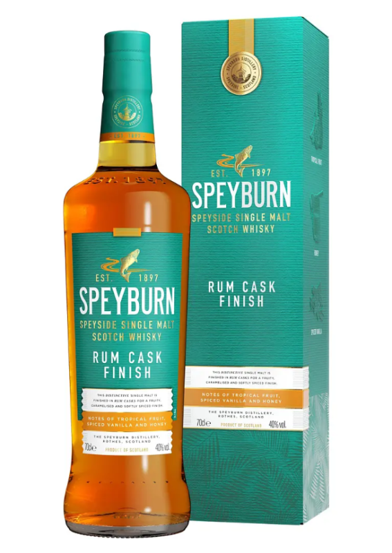 Виски Speyburn Rum Cask 40% 0,7л (Шотландия, в коробке) - фото