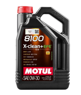Моторна олива Motul 8100 X-clean EFE 5W-30, 5 л - фото