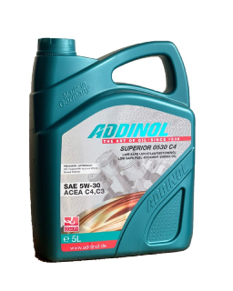 Олива моторна ADDINOL SUPERIOR 0530 C4 5л - фото