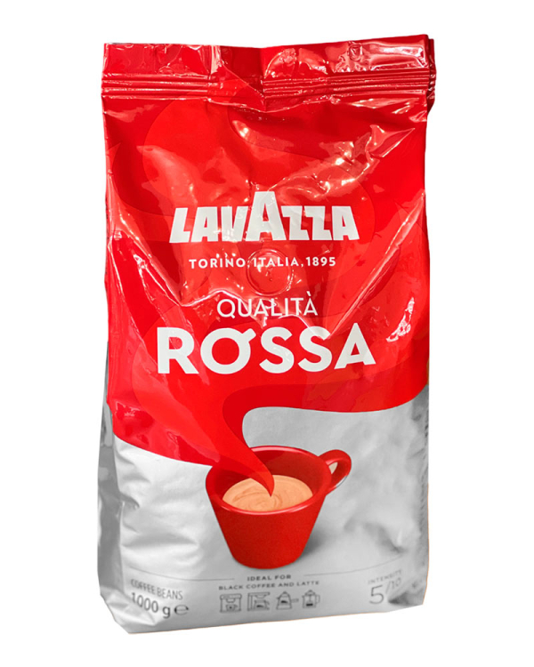 Кава в зернах Lavazza Qualita Rossa, 1 кг (70/30) (8000070035904) (8000070035904) - фото