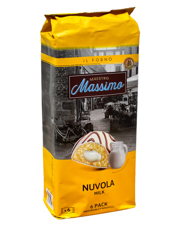 Тістечко  Maestro Massimo з молочним кремом (6*50г) 300г, 12шт/ящ - фото