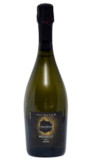 Вино игристое INFINITUM Prosecco Extra Dry 11% (сухое, белое, Италия) 0,75л, 6шт/ящ - фото