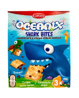 Печиво дитяче Акули Cuetara Oceanix Shark Bites, 150 г - фото