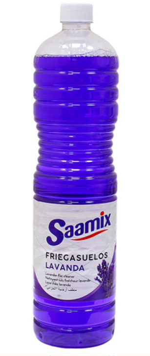 Засіб для очищення підлоги Saamix Лаванда 1,5л, 10 шт/ящ - фото