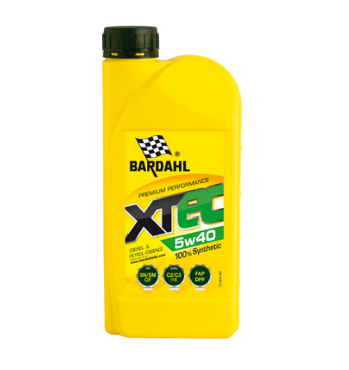 Моторна олива BARDAHL XTEC 5W-40 1 л — синтетична, арт. 36341 - фото