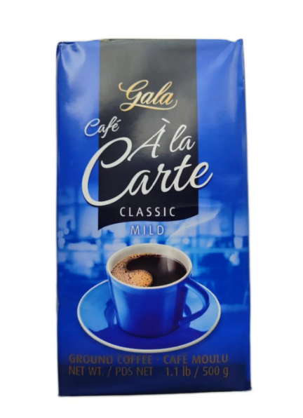 Кава мелена Gala Cafe a la carte Classic 500г(12) - фото