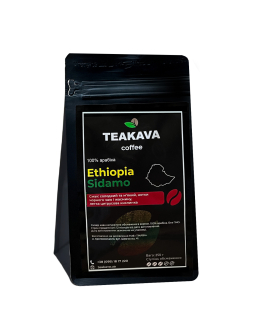 Кава в зернах Teakava Ethiopia Sidamo, 250 г (4820267990205) - фото