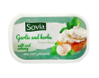 Крем творог Sovia с чесноком и травами 200 г, 24 шт/ящ. - фото №2