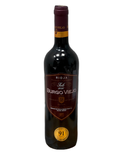 Вино Burgo Viejo "Tinto" Rioja (сухое, красное, Испания) 0,75л, 6шт/ящ - фото