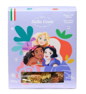 Макарони DALLA COSTA Disney Princess 250г,15шт/ящ - фото