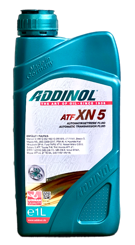 Рідина для автоматичних коробок передач ADDINOL ATF XN 5, 1л. - фото