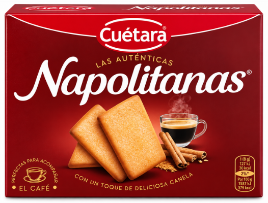 Печиво з корицею Cuetara Napolitanas, 426 г - фото