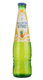 Напиток солодовый Bavaria Smalt Pineapple безалкогольный ананас 0,33 л - фото