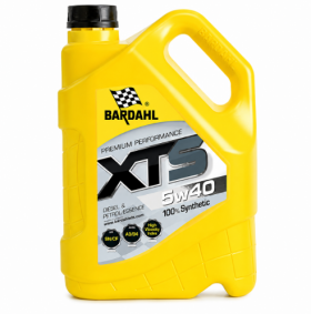 Моторное масло BARDAHL XTS 5W-40 5 л - синтетическое, арт. 36893 - фото