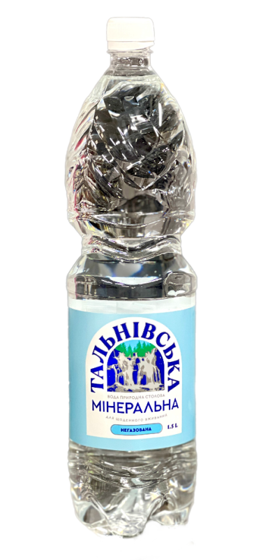 Вода мінеральна Тальнівська негазована 1,5 л - фото