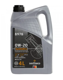 Моторна олива Senfineco SynthUltra 0W-20 (RSL), 4 л - фото