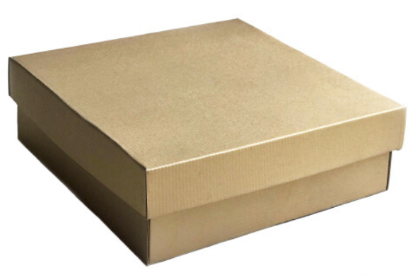 Коробка 330*330*100мм(преміум)золота - фото